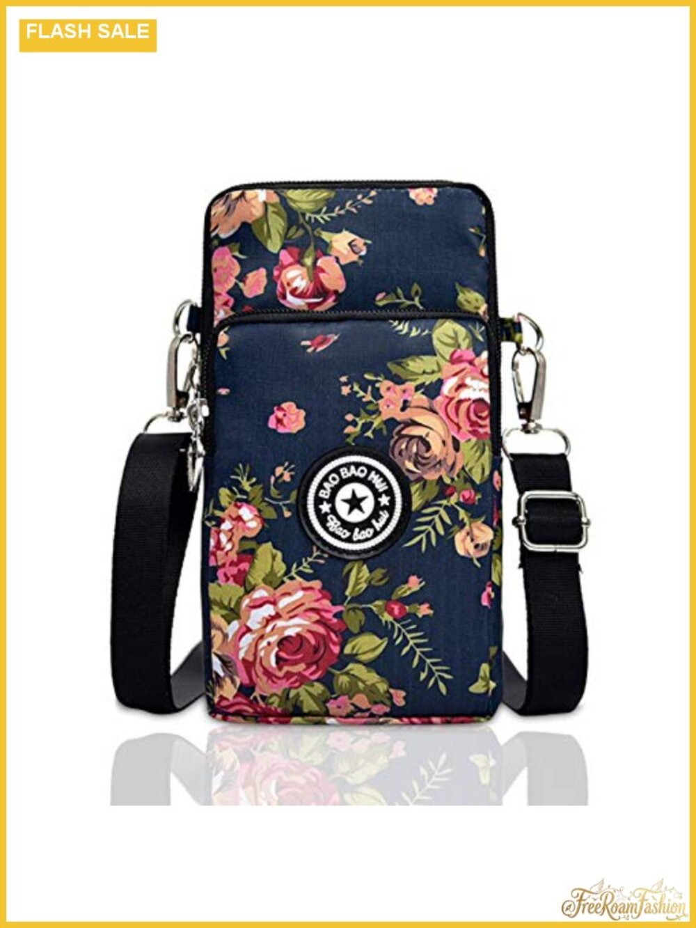Lightweight Small Crossbody Bag with Adjustable Strap - Travel Pouch